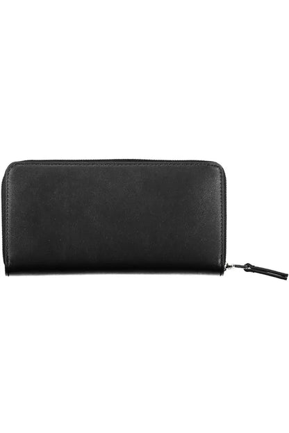  - Black Polyethylene Women Wallet