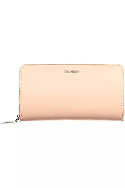  - Pink Polyethylene Women Wallet