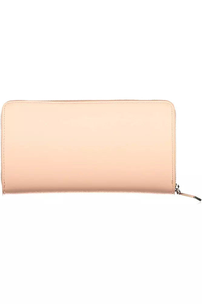  - Pink Polyethylene Women Wallet