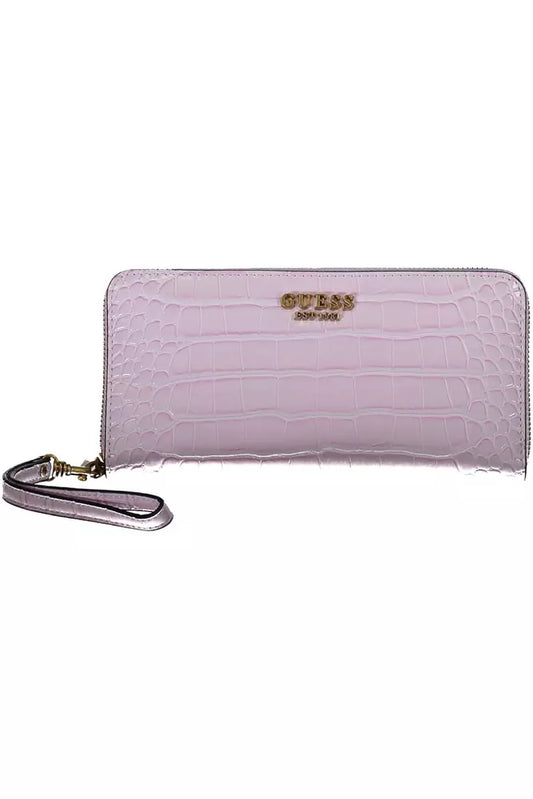  - Pink Polyethylene Women Wallet