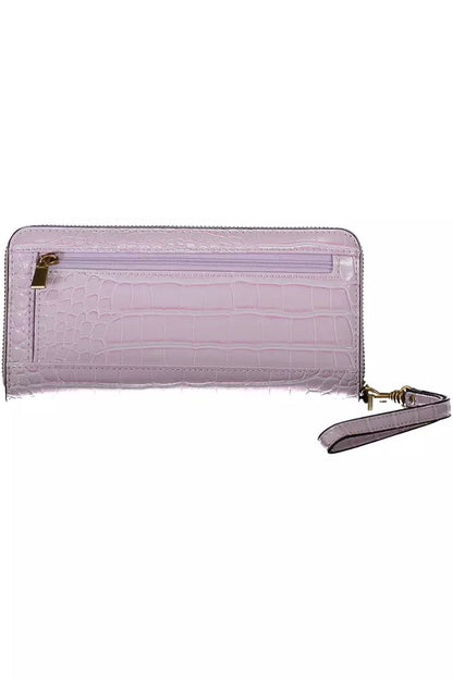  - Pink Polyethylene Women Wallet