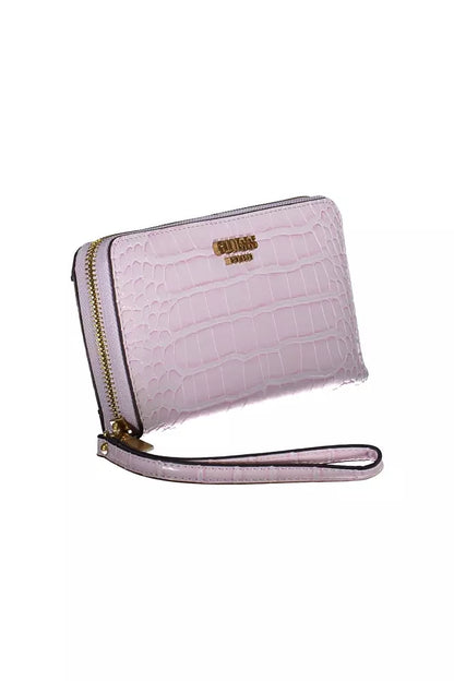  - Pink Polyethylene Women Wallet