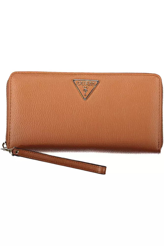  - Brown Polyethylene Women Wallet