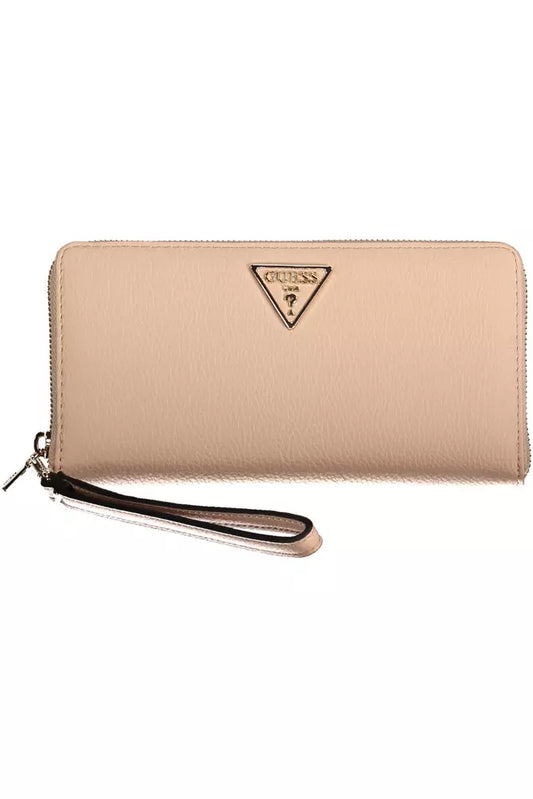  - Pink Polyethylene Women Wallet