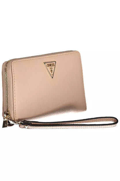  - Pink Polyethylene Women Wallet