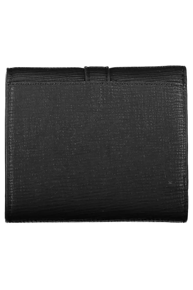 Black Polyethylene Women Wallet - The Luxe Alliance