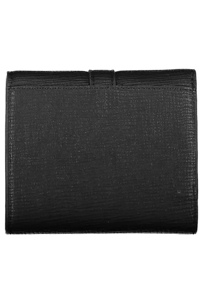 Black Polyethylene Women Wallet - The Luxe Alliance