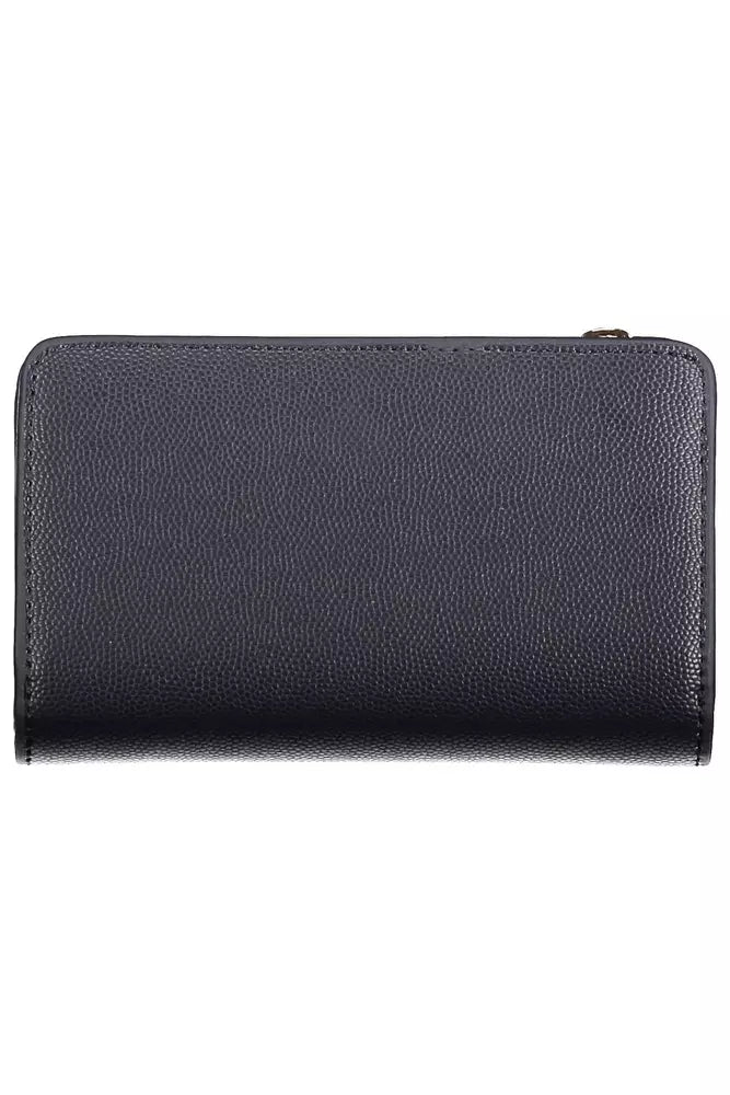 Blue Polyethylene Women Wallet - The Luxe Alliance