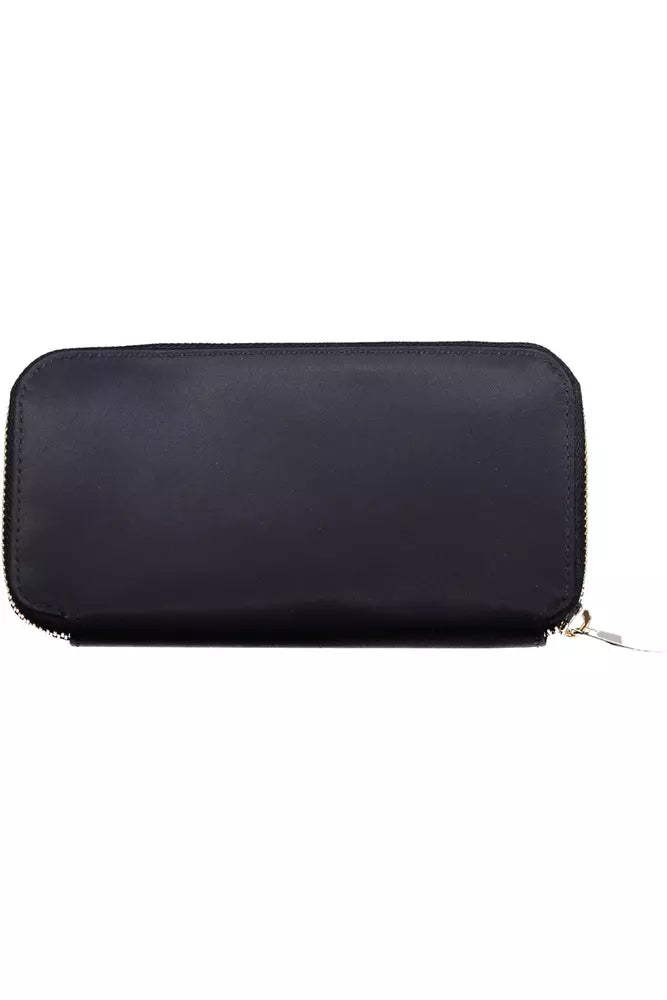 Blue Nylon Women Wallet - The Luxe Alliance