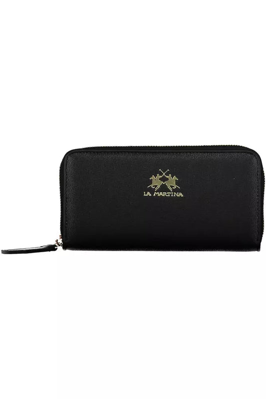  - Black Polyethylene Women Wallet