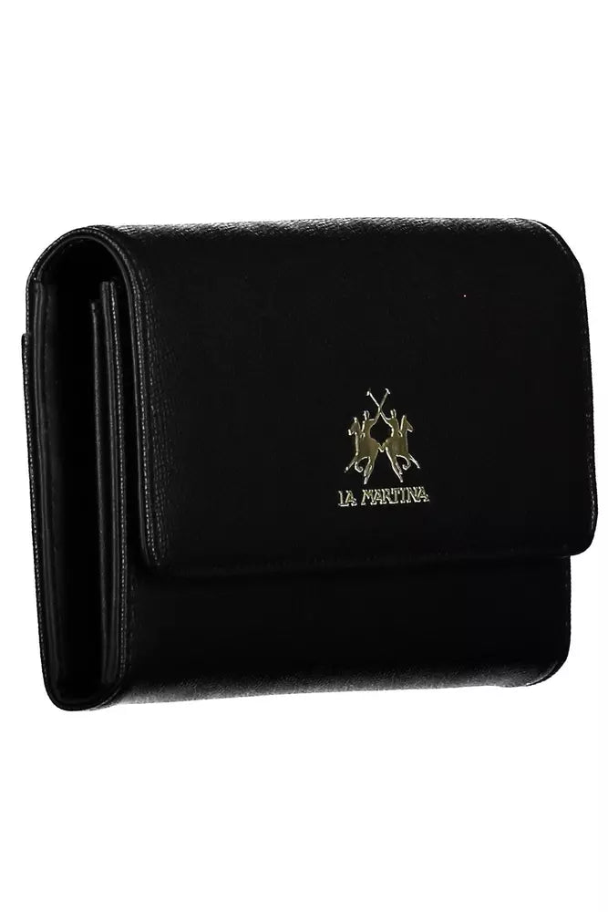  - Black Polyethylene Women Wallet