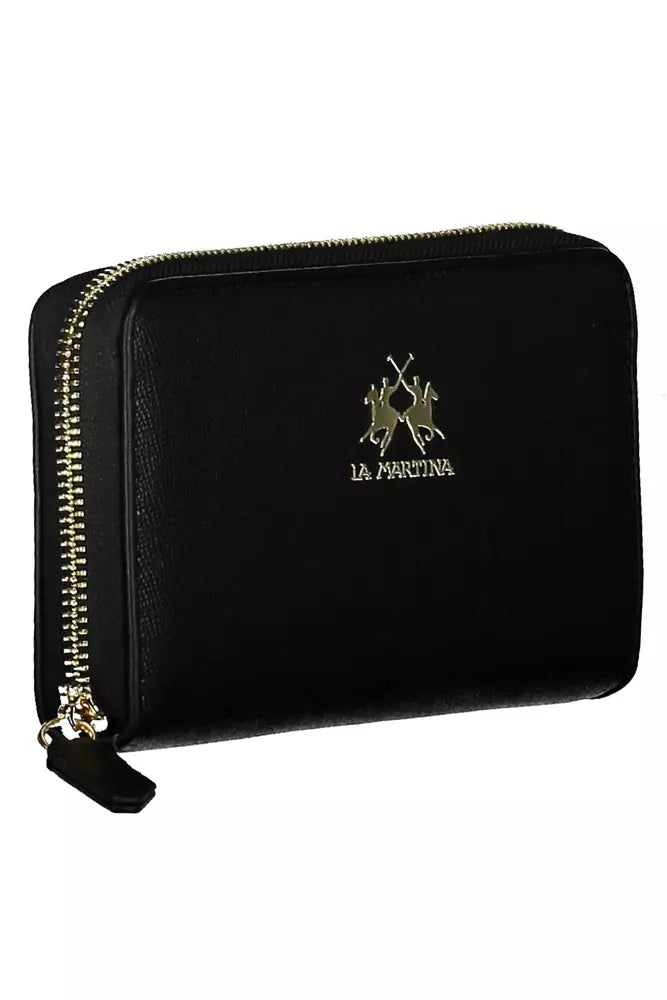  - Black Polyethylene Women Wallet