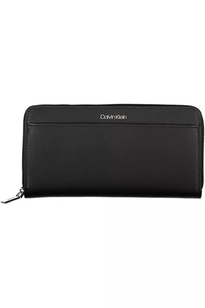 Black Polyethylene Women Wallet