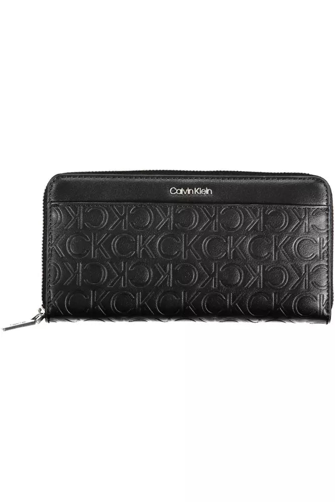 Black Polyethylene Women Wallet