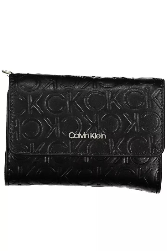  - Elegant Black Polyethylene Wallet with RFID Blocker