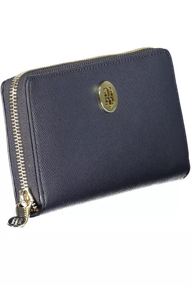 Blue Polyethylene Women Wallet