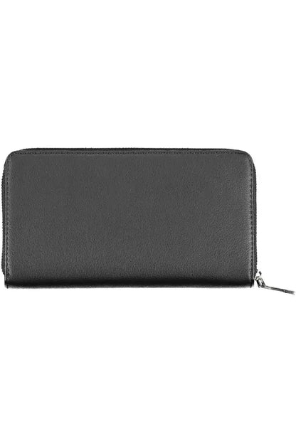 Black Polyethylene Women Wallet - The Luxe Alliance