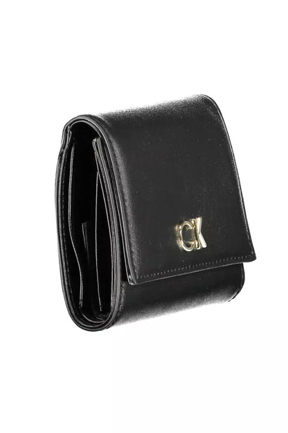  - Black Polyethylene Women Wallet