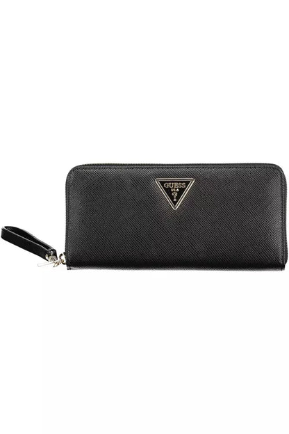  - Black Polyethylene Women Wallet