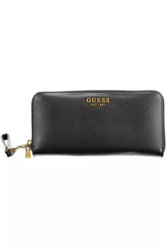  - Black Polyethylene Women Wallet