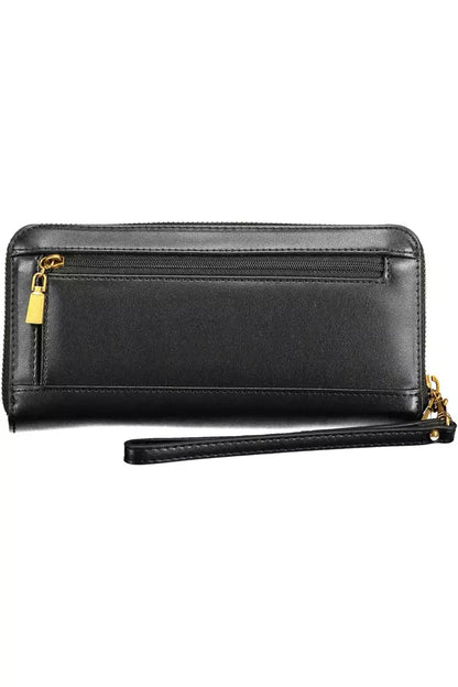  - Black Polyethylene Women Wallet