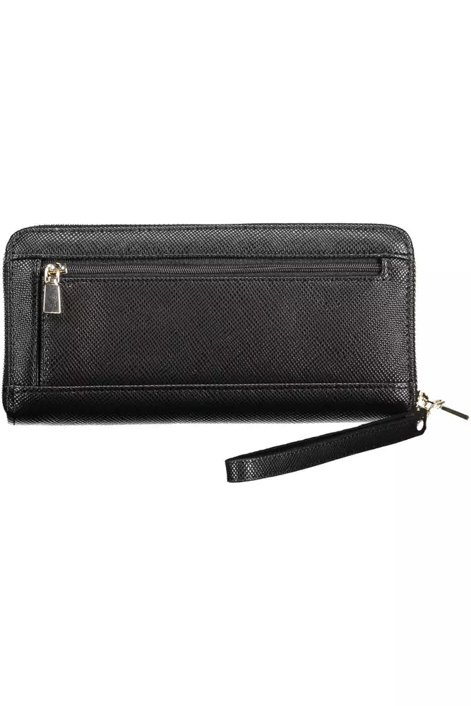  - Black Polyethylene Women Wallet