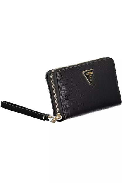  - Black Polyethylene Women Wallet