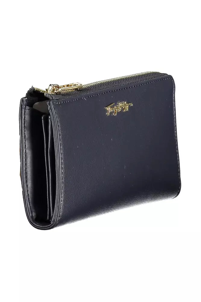 Blue Polyethylene Women Wallet - The Luxe Alliance