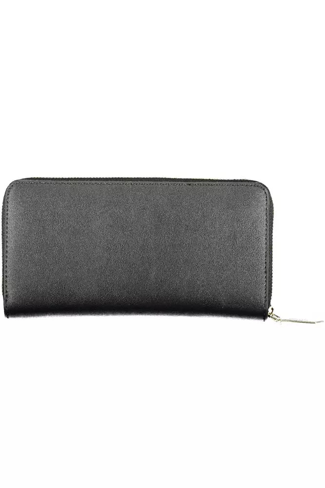  - Black Polyethylene Women Wallet