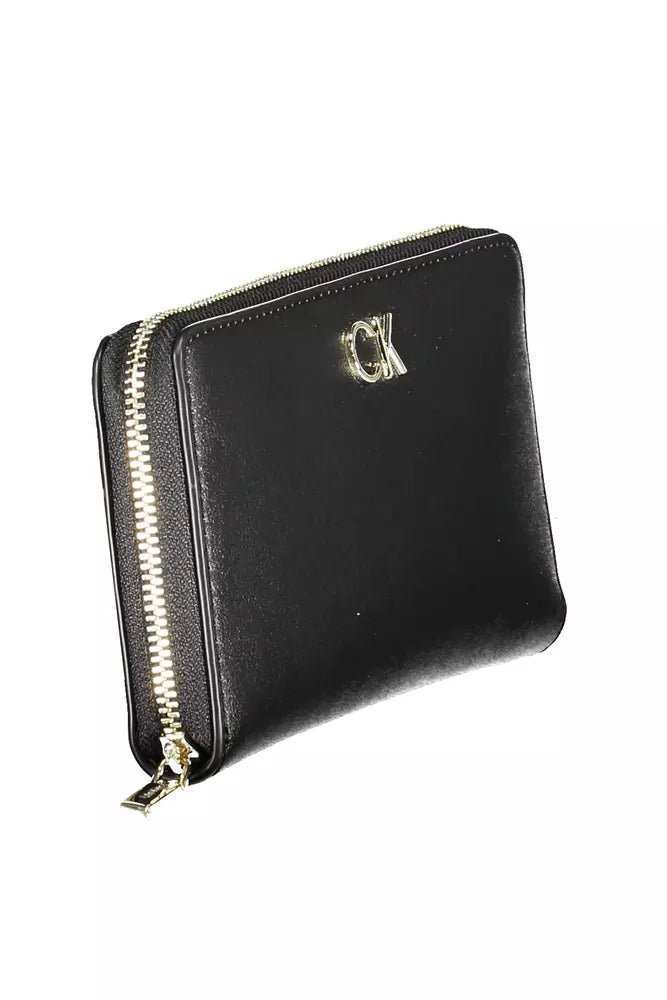  - Black Polyethylene Women Wallet