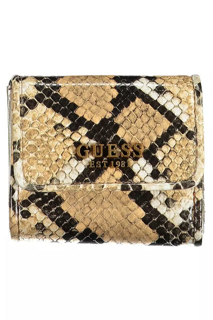  - Beige Polyethylene Women Wallet