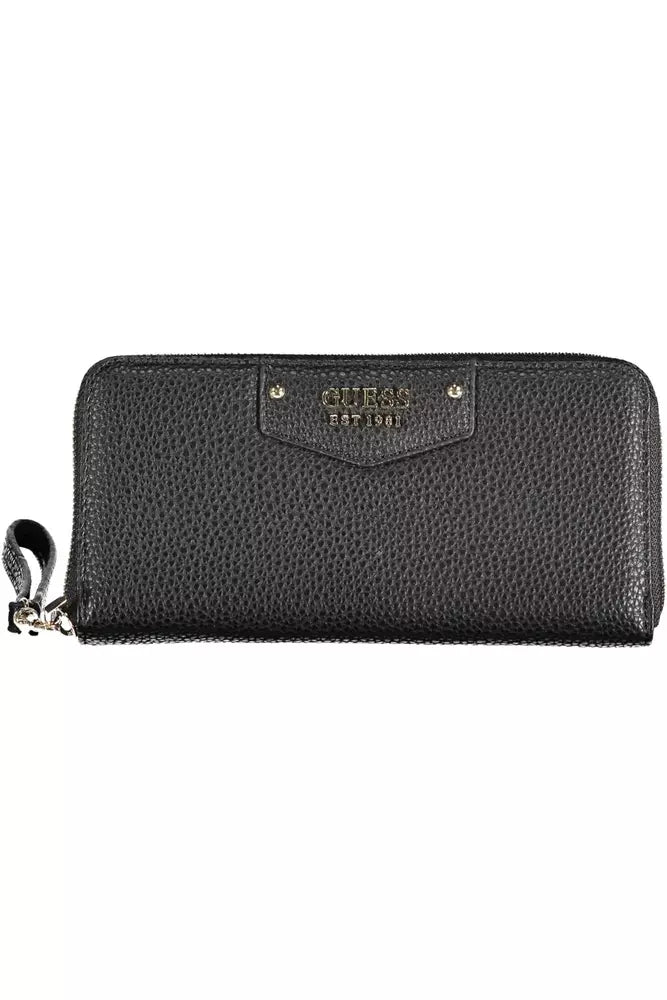  - Black Polyethylene Women Wallet