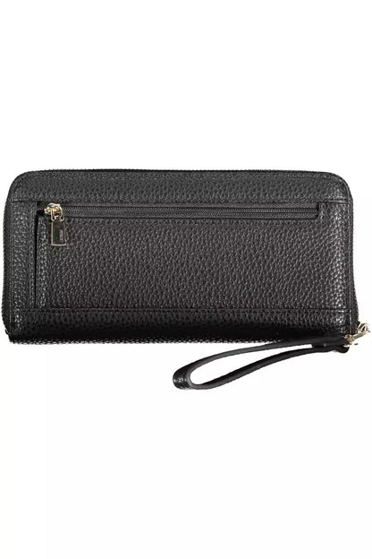  - Black Polyethylene Women Wallet