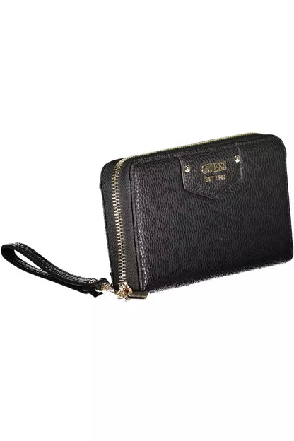  - Black Polyethylene Women Wallet