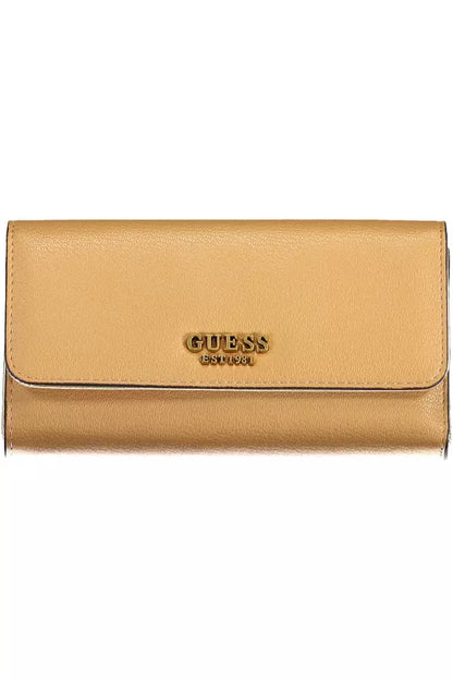  - Beige Polyethylene Women Wallet