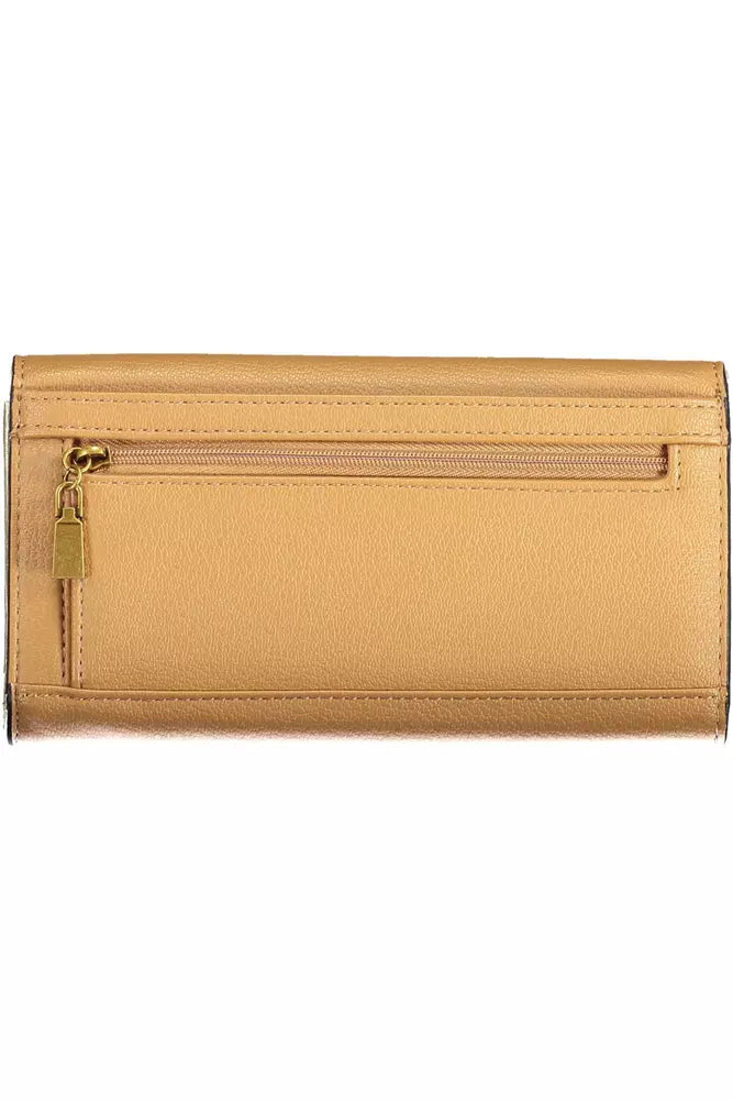  - Beige Polyethylene Women Wallet