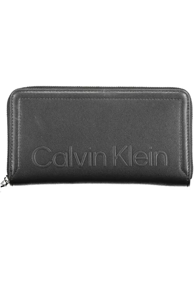  - Black Polyethylene Women Wallet