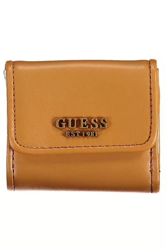  - Brown Polyethylene Women Wallet