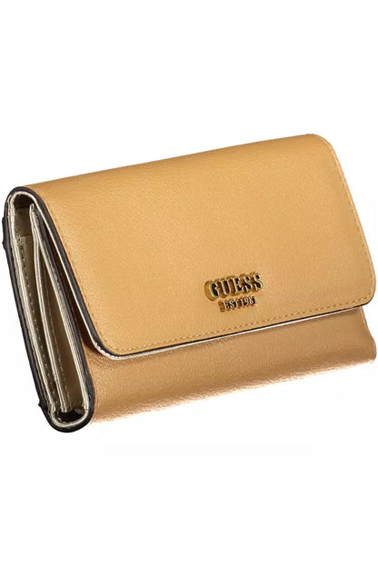  - Beige Polyethylene Women Wallet