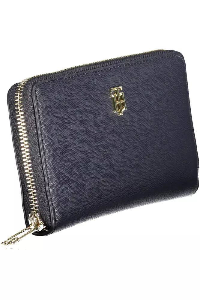 Blue Polyethylene Women Wallet