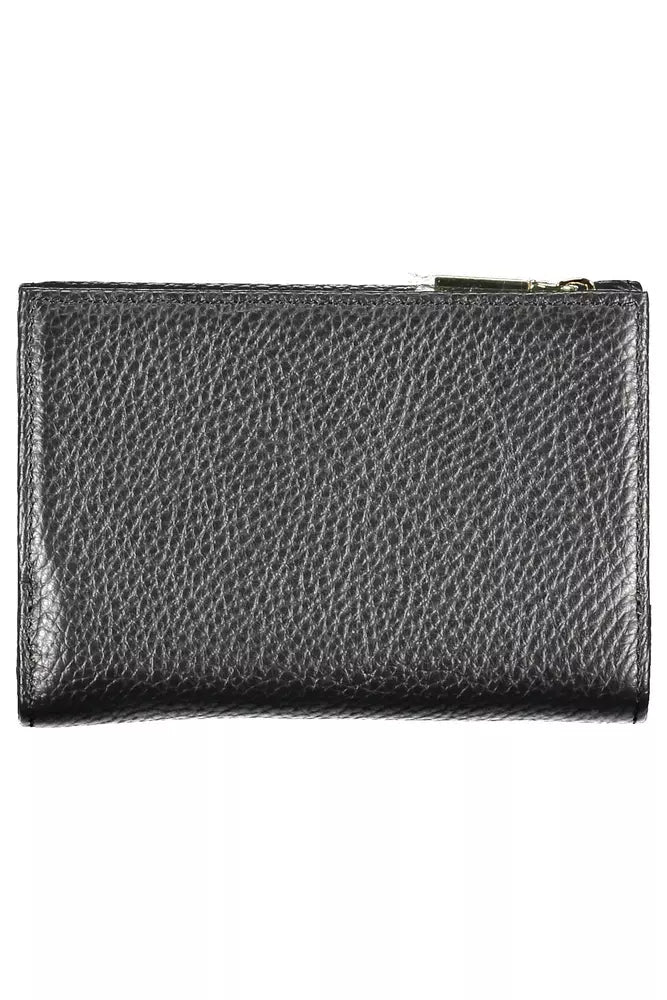  - Black Leather Women Wallet