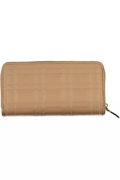  - Beige Polyester Women Wallet