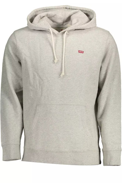  - Gray Cotton Men Sweater