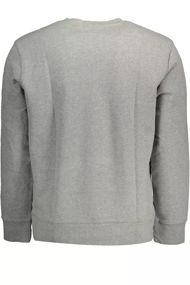  - Gray Cotton Men Sweater