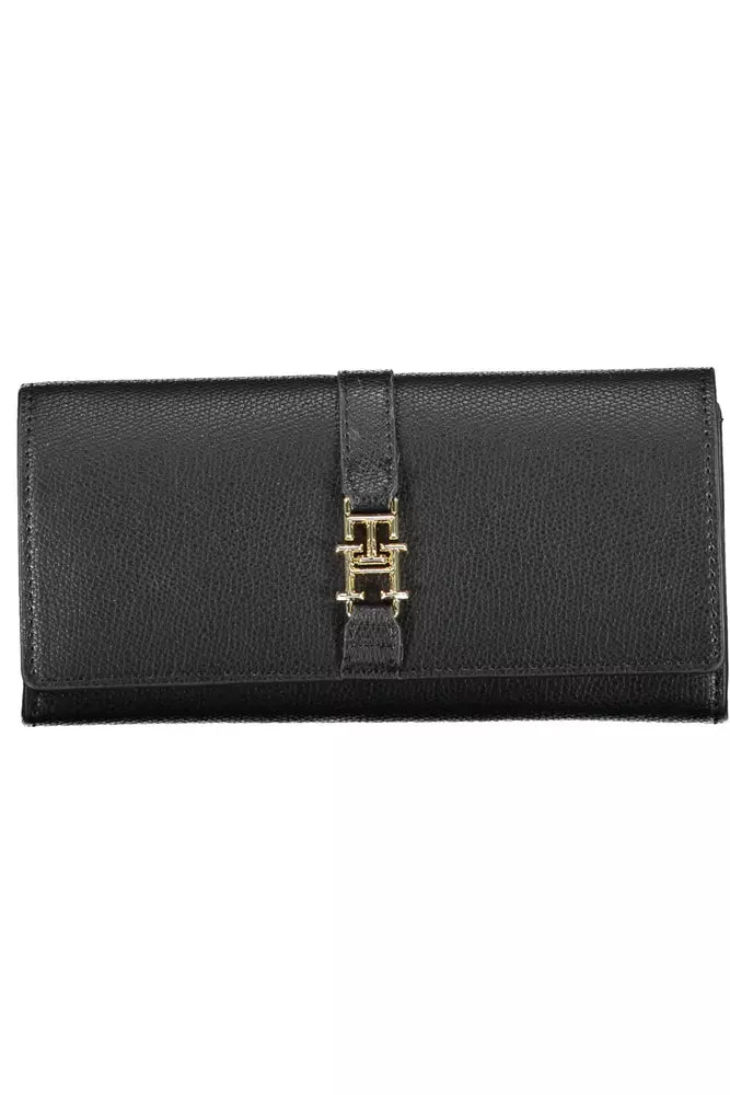 Black Polyethylene Women Wallet