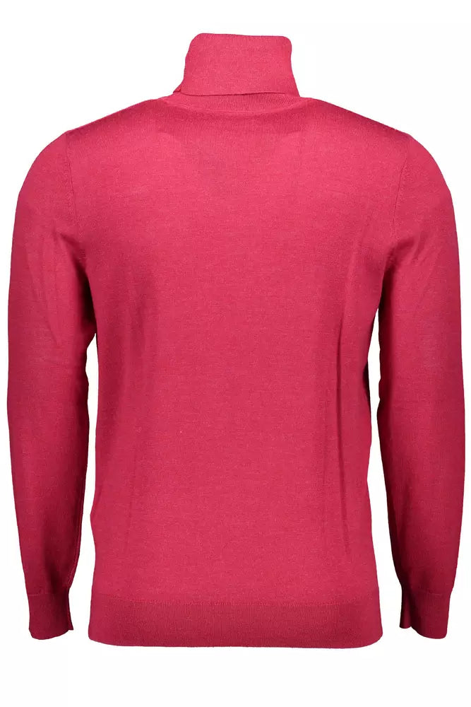  - Red Wool Men Sweater