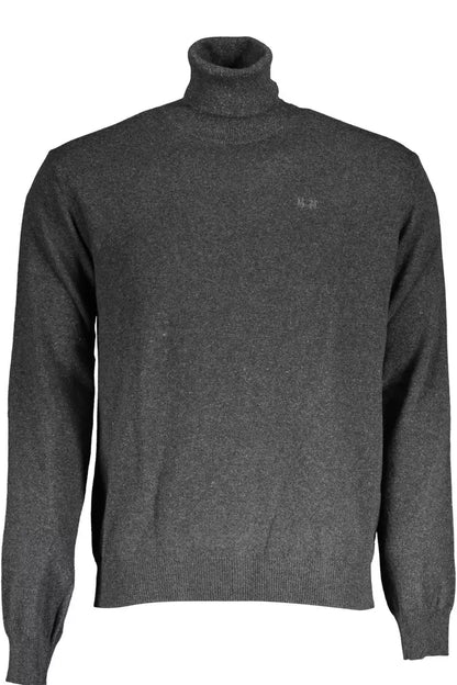  - Gray Wool Men Sweater