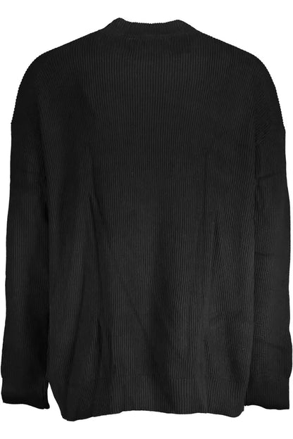  - Black Cotton Men Sweater