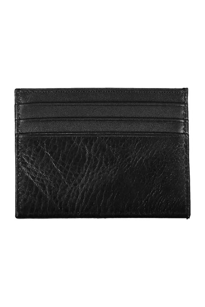  - Black Leather Men Wallet