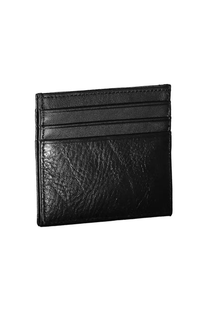  - Black Leather Men Wallet